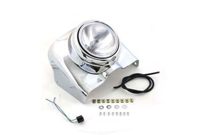 Chrome ABS Headlight Housing for 1980-1992 Harley Big Twin