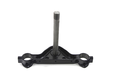 Black Lower Triple Tree for FLT 2009-UP Harley Touring Big Twin