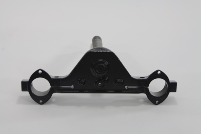Black Lower Triple Tree for FLT 2009-UP Harley Touring Big Twin