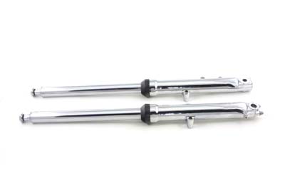 Chrome 41mm Fork Slider Assembly 2000-06 Harley FXST & FXDWG