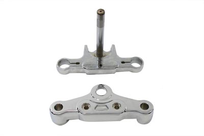 Chrome Harley FXSTD 2000-UP Softail Duece Triple Tree Set