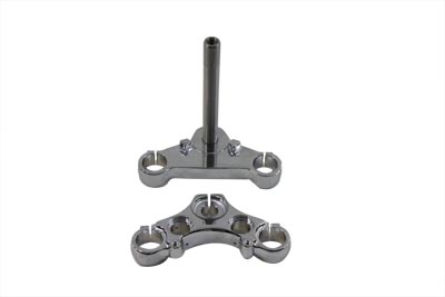 Chrome Harley FXD 1991-2005 Super Glide Triple Tree Set 39mm