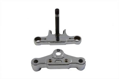Chrome Harley FXST 1984-1999 Softail Triple Tree Set D Style