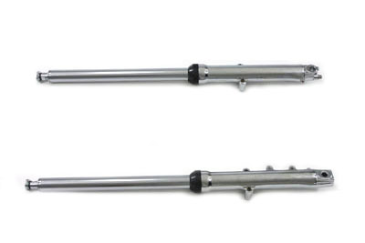 Chrome 41mm 2 in. Over Fork Slider Assembly for FXST 2000-2006 Harley