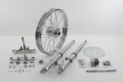 Fork Assembly Kit with 21 inch Wheel for 1984-1999 FXST