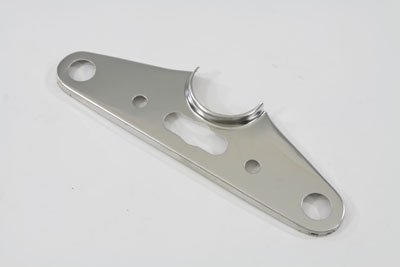 Harley FL 1949-1959 Top Triple Tree Cover Solid Style Stainless Steel