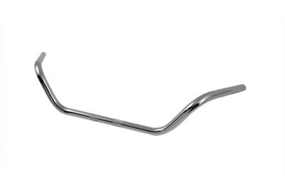 Chrome 1 in. Indented Police Handlebar for 1982-up Harley & Custom