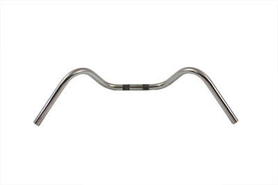 OE 6" Buckhorn Handlebar without Indents for 1974-81 Big Twins & XL