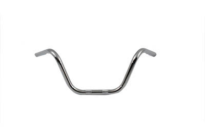 Chrome 1 inch Indented Handlebar for 1982-up Harley & Customs