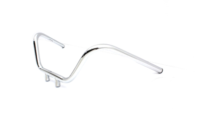 Chrome Flat Track Bar Risers Handlebars for 1982-UP Big Twin & XL