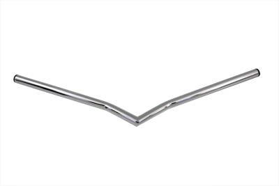 Chrome 1 in. Indented V-Bars for 1982-UP Harley Big Twin & XL