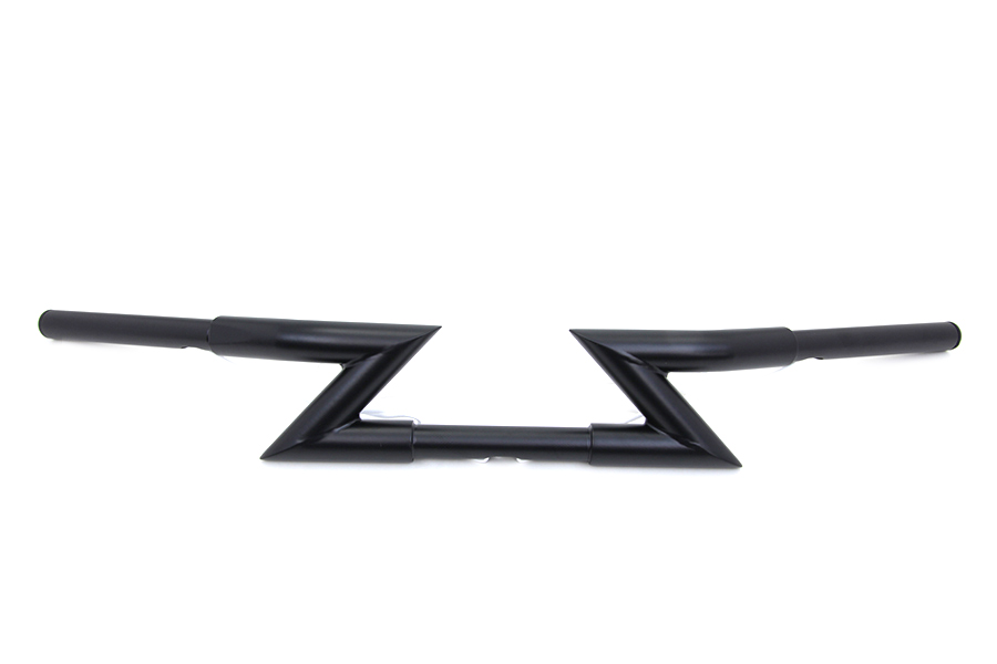 Black Crazy Z 1-1/4" Handlebars without Indents