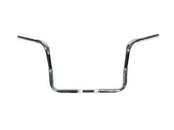 Chrome 1-1/4" Dresser Ape Hanger Handlebar Harley 11" Rise FLT