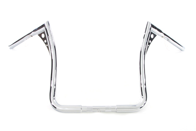 Chrome 1-1/4" Spring Fork Ape Hanger Handlebar Harley 11" Rise