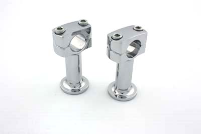 Paughco Chrome 3 inch Post Riser Set