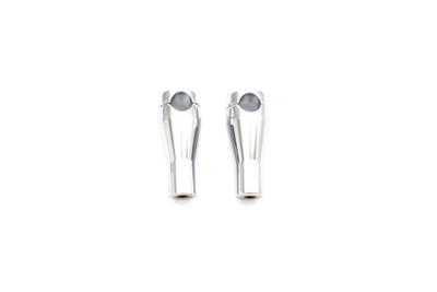 4 inch Glide style Chrome Riser Set for Harley & Custom