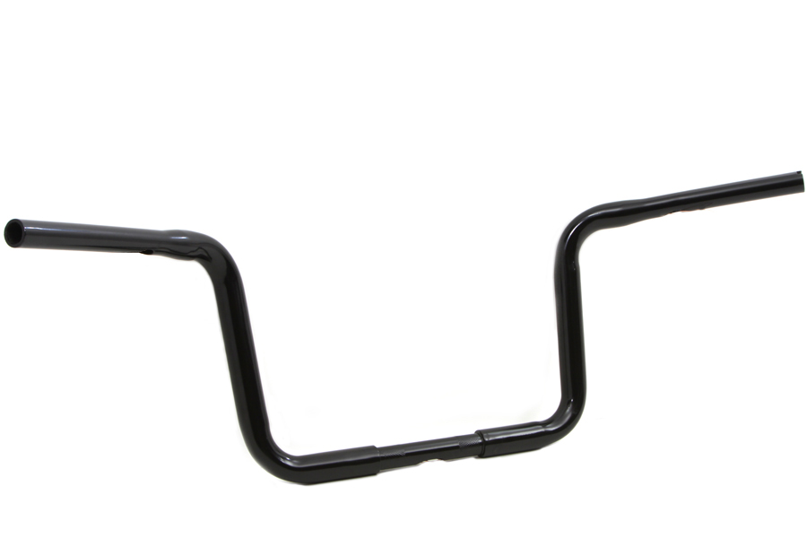 11" Black Wide Body Ape Hanger 1-1/4" Handlebar With Indents