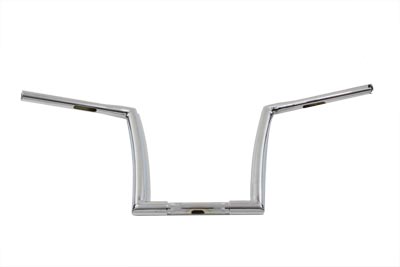 10-1/2" Z-Bar Handlebar with Wiring Holes fits 1" Risers