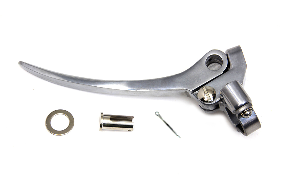 Polished FL 1949-1964 Clutch/Brake Hand Lever Assembly