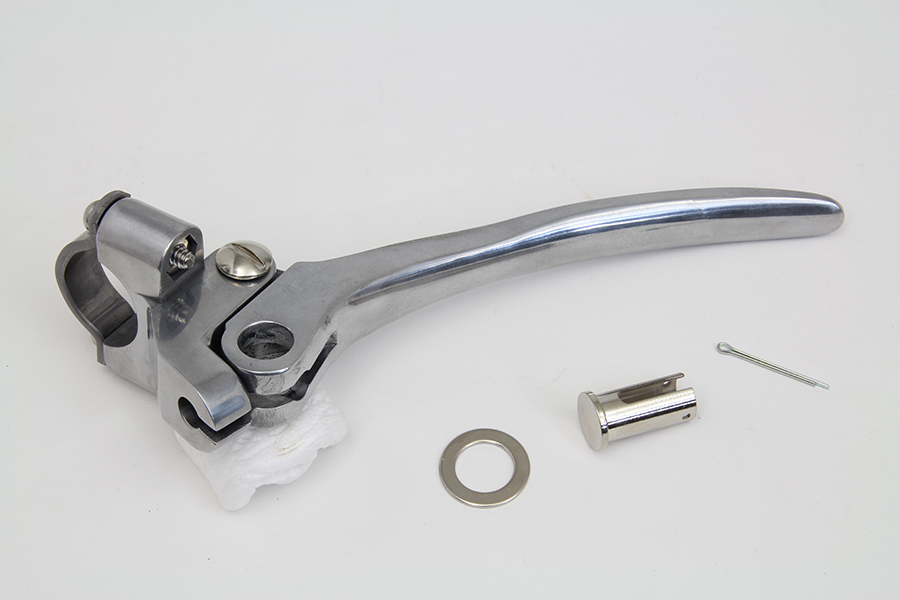 Polished FL 1949-1964 Clutch/Brake Hand Lever Assembly