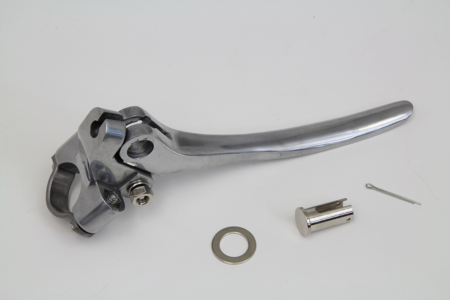 Polished FL 1949-1964 Clutch/Brake Hand Lever Assembly