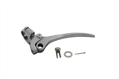Replica Polished Hand Lever Assembly for Harley FL 1941-1964
