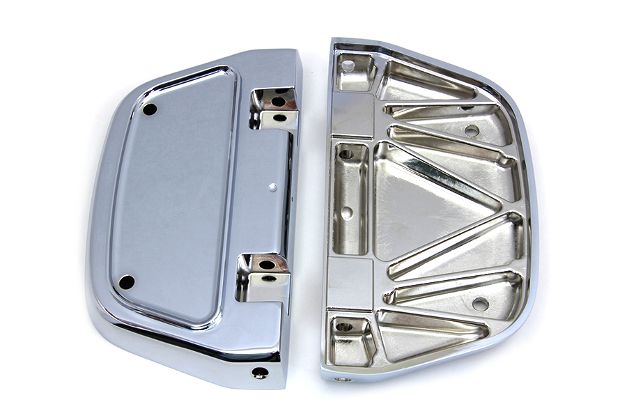 Chrome FLT 1996-UP Touring Passenger Footboard Set