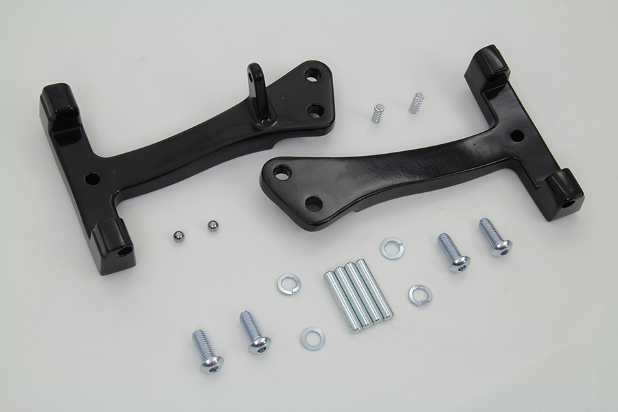 FXD 2006-UP Passenger Footboard Support Black