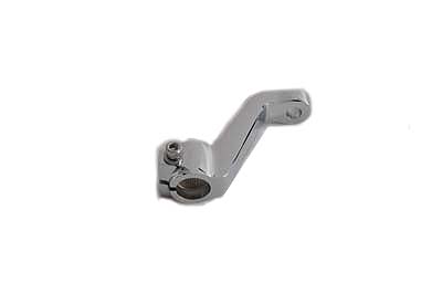 Chrome Rear Offset Footrest Support for FL 1965-77 Harley Big Twin