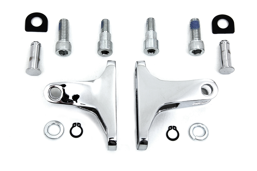 Rear Passenger Mini Footboard Mount Kit, FLT 1993-UP w/o Bag Guards