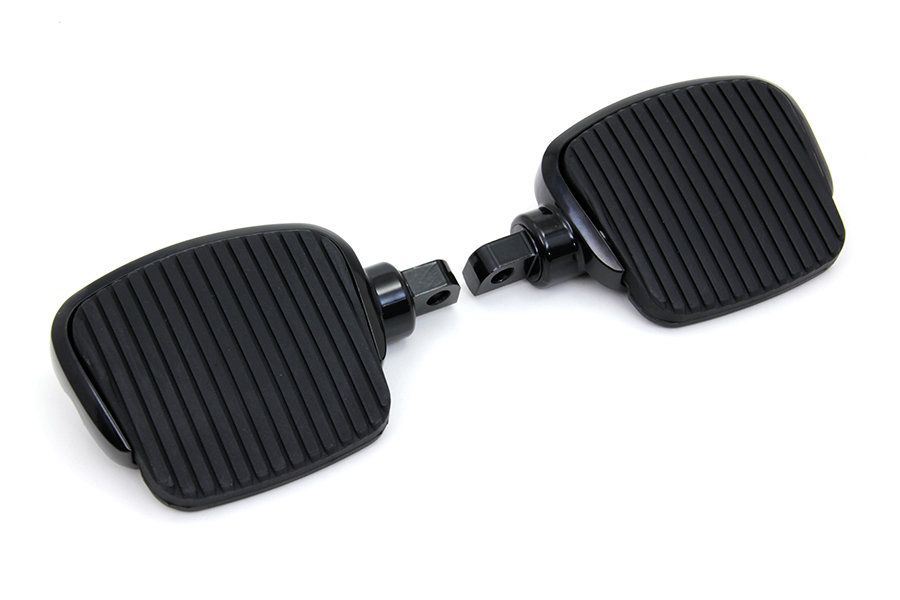 Black Mini Driver Footboard Set, FXST 1986-UP, FXD & FXDWG 1999-UP