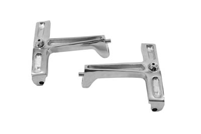 Chrome Rear Floorboard Mount for 1993-up FLT-FLHT-FLHS