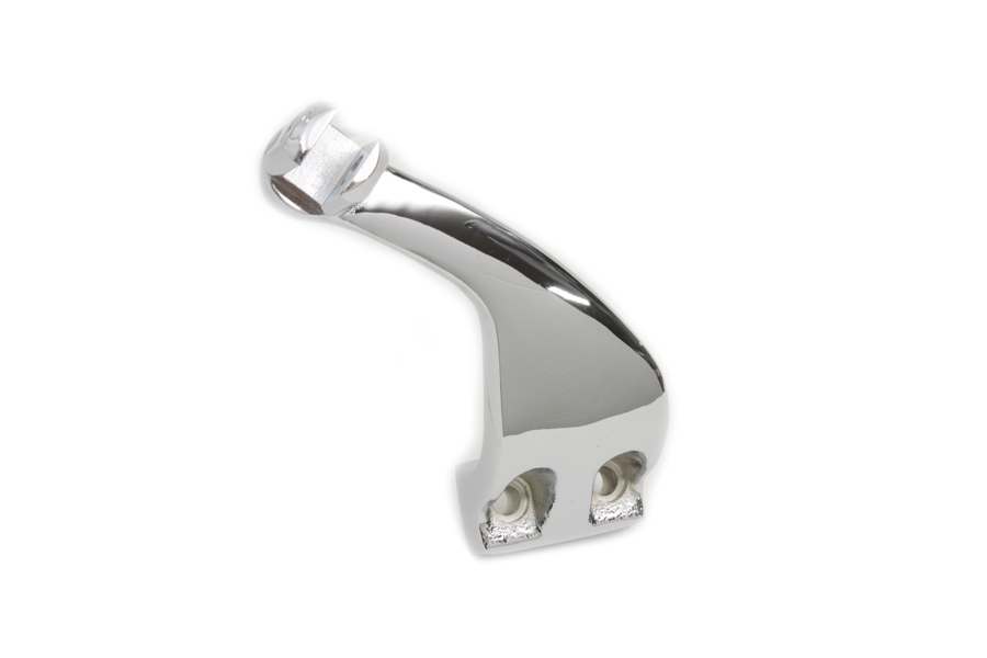 Chrome Left Extension Driver Peg Mount Bracket for 1982-1994 FXR Super