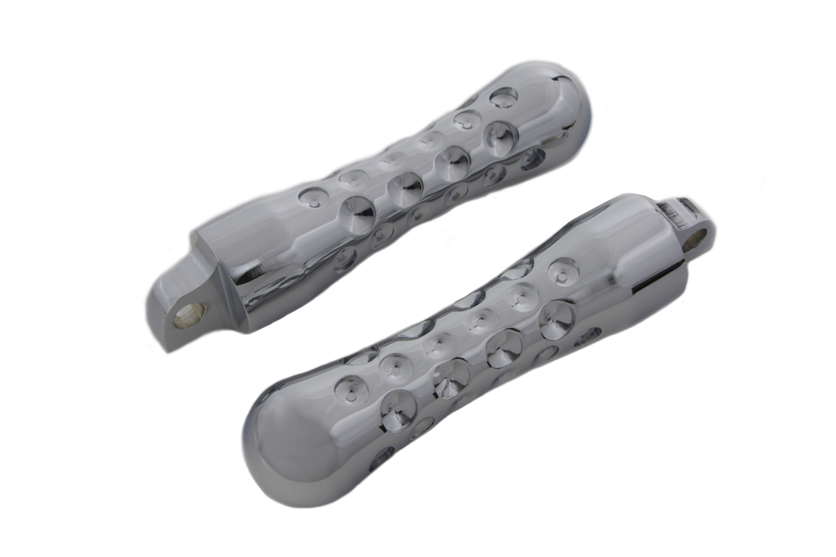 Chrome Contour Agostinni Footpeg Set Male End