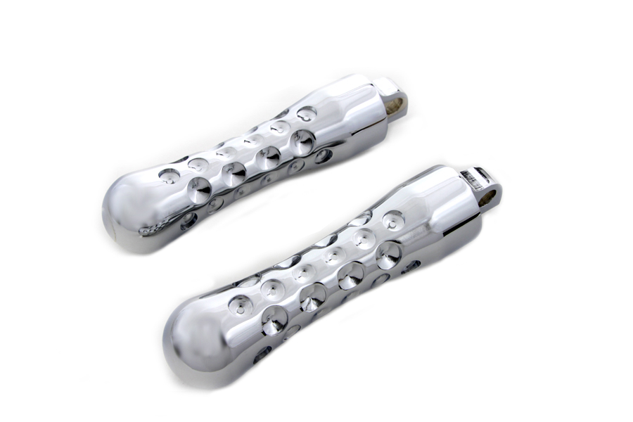 Chrome Contour Agostinni Footpeg Set Male End