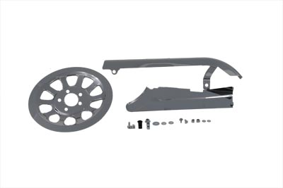 Chrome Dress Up Belt Guard Kit for 2007-up FXD Dyna