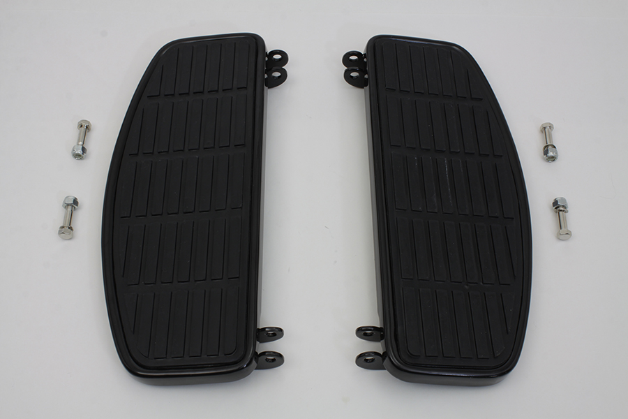 Driver Black 'D' Shape FL 1966-1984 Footboard Set