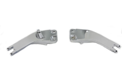 Chrome Rear Footpeg Mounting Set for 2006-up FXD FXDWG
