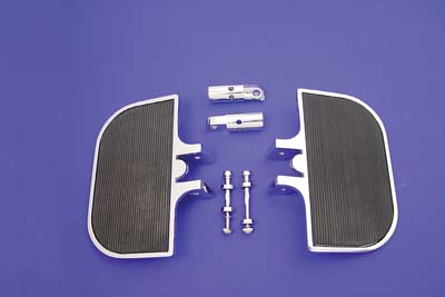 Chrome Classic Mini Floorboards/Footboards for Harley