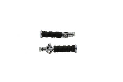 Rear Passenger Rubber Footpegs for 1977-1984 Big Twins