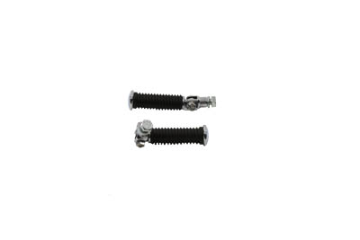 Rear Passenger Rubber Footpegs for 1977-1984 Big Twins