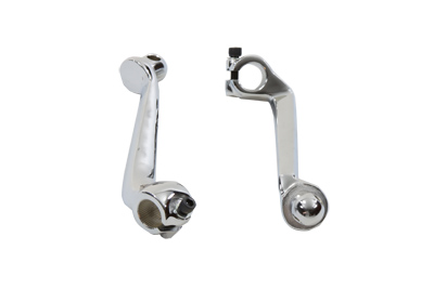 Chrome Driver Peg Support Bars for 1952-1974 XL Sportster