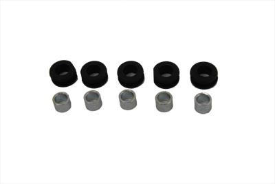 Chain Guard Rubber and Steel Bushing Set for FLH 1963-1984