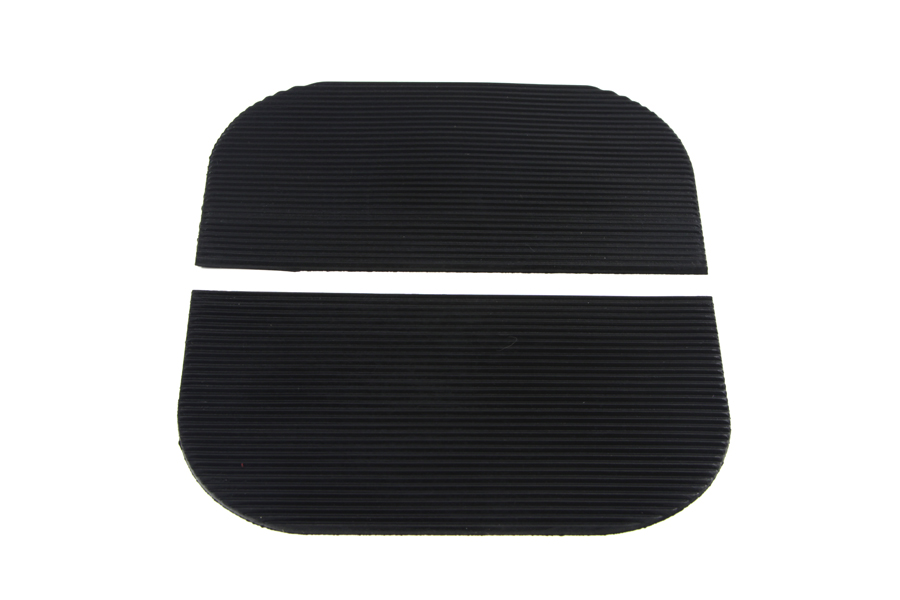 Mini Footboard Mat Set Black Rubber for Mini Footboards