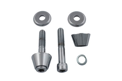 Cone Head Riser Mount Kit for Harley Big Twins & XL Sportsters