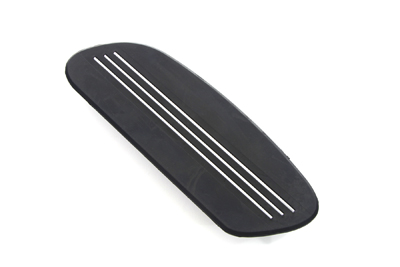 Footboard Rubber Pad Right Side Streamlined for 1974-UP Big Twins & XL