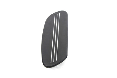 Footboard Rubber Pad Left Side Streamlined for 1974-UP Big Twins & XL