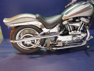 Chrome 1 3/4 in. Shotgun Drag Pipes Set for 1986-1999 Harley XL