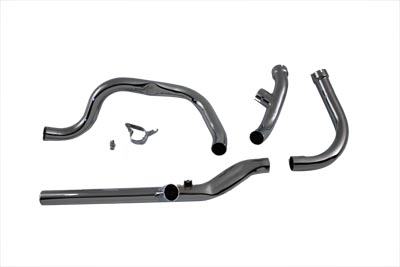 Paughco Dual Crossover Exhaust System for 1949-1964 FL Big Twin