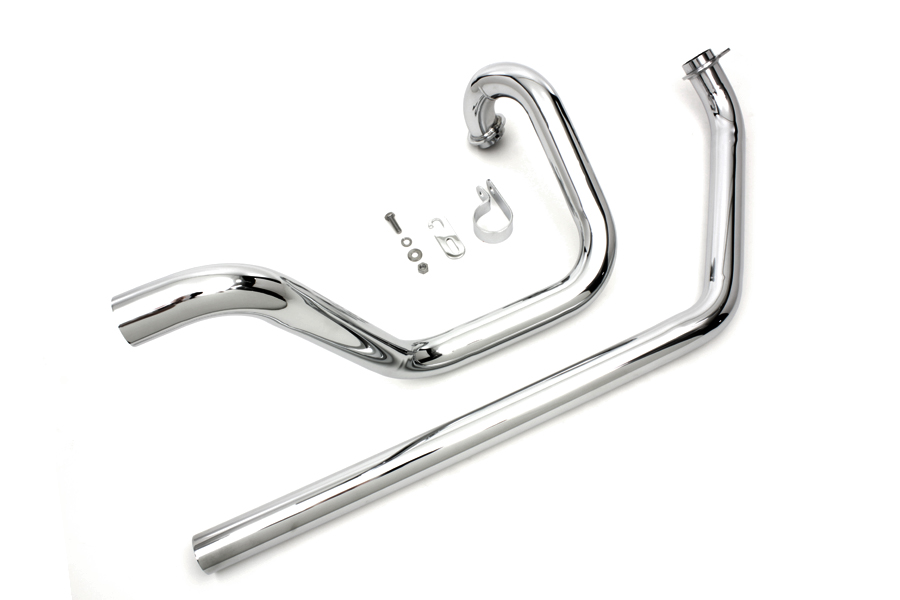 True Dual Exhaust System for Harley FL 1970-1984 Big Twins